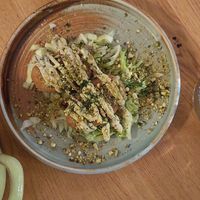 Pistachio Arancini at Veganic in Krakow