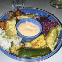 Fusion Buddha Bowl  at Veganic in Krakow