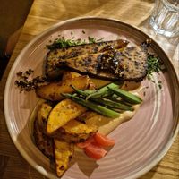 Rettichsteak at Veganic in Krakow