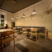 Another view of the dining area   at Veganic in Krakow