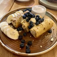 BREAKFAST PANCAKES   at Veganic in Krakow