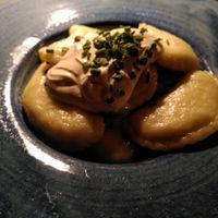 Pierogi at Veganic in Krakow