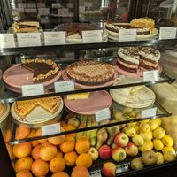 Cak selection at Veganic in Krakow