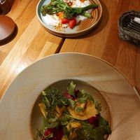 Starters at Veganic in Krakow