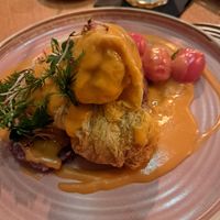 Cabbage rolls at Veganic in Krakow