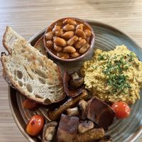 English breakfast  #Veganuary at Veganic in Krakow