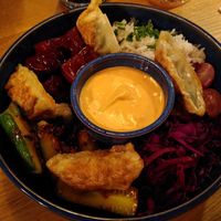 Buddha bowl at Veganic in Krakow