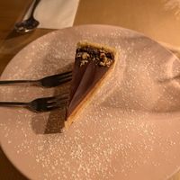 Bueno tart at Veganic in Krakow