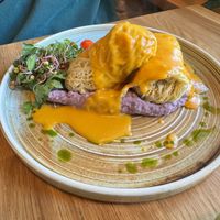 Cabbage rolls  at Veganic in Krakow