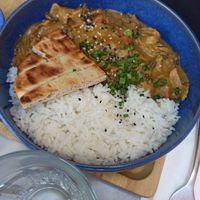 Thai stew at Veganic in Krakow