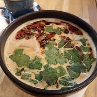 tom yum soup  at Veganic in Krakow