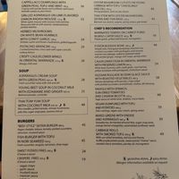 Menu  at Veganic in Krakow