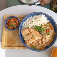 Amazing and a bit spicy at Veganic in Krakow