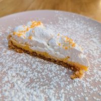 Lemon Tart at Veganic in Krakow