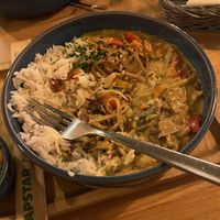 Pad Thai w/ Seitan and Mushrooms   at Veganic in Krakow