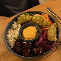Tofu Teriyaki bowl  at Veganic in Krakow