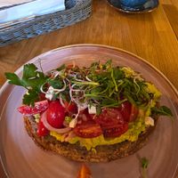 Avocado on Toast at Veganic in Krakow