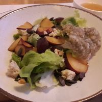 Salad at Veganic in Krakow