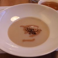 Cellerie soup  at Veganic in Krakow