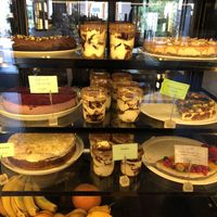 Dessert  at Veganic in Krakow