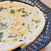 Garlic naan at Git Bit in Oslo
