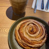 Cinnamon swirl   at Le Pain Quotidien - Exhibition Rd in South West London