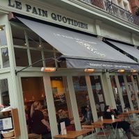 Outside II at Le Pain Quotidien - Exhibition Rd in South West London