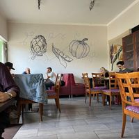 Indoor seating only. at Garda Pupa in Riga