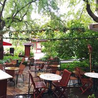 Außenterrasse at Ecobaren Centralbadet in Stockholm