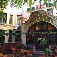 Etwas unscheinbar im Innenhof, in diesem altehrwürdigen Gebäude at Ecobaren Centralbadet in Stockholm