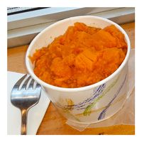 African potatoes at Fire & Spice Vegan Restaurant - Capitol Ave in Hartford