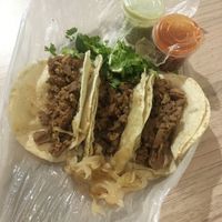 Tacos de bistec at Tomeiro in Leon