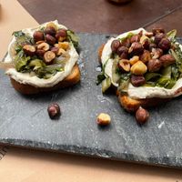 Bruschetta   at Casa Raw in Sao Paulo