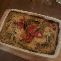 Pupunha gratinado  at Casa Raw in Sao Paulo