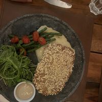 Tofu empanado  at Casa Raw in Sao Paulo