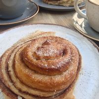 Cinnamonbun at Godt Brød in Oslo