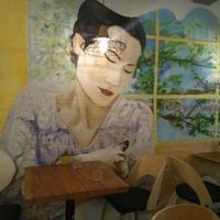 mural at Minh Chay - Ma May in Hanoi