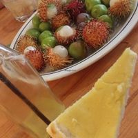 Durian 'pizza' at Minh Chay - Ma May in Hanoi