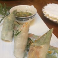 fresh spring rolls at Minh Chay - Ma May in Hanoi