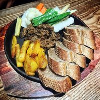 Veggie pate thing at Minh Chay - Ma May in Hanoi