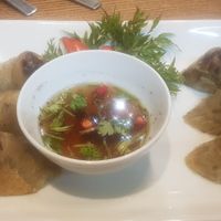 Spring rolls at Minh Chay - Ma May in Hanoi