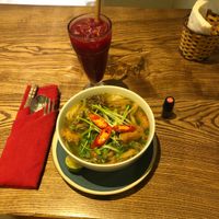 Vegan Pho ♥️😍 at Minh Chay - Ma May in Hanoi