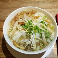 vegan "pho" noodle soup at Minh Chay - Ma May in Hanoi