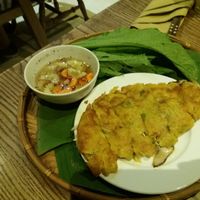 Mushroom pancake at Minh Chay - Ma May in Hanoi