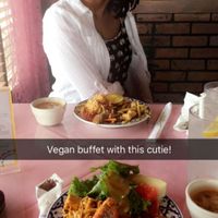 We were so excited to start eating! at Thai Papaya Garden in Euless