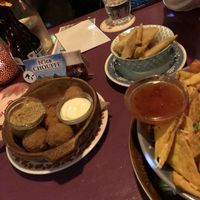 Vegan ‘bitterballen’ and samosas at Kult in Groningen