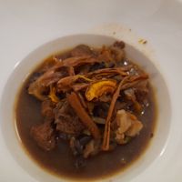 Seitan estufado at El Fogon Verde in Madrid