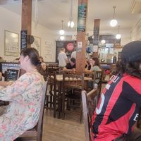 It was continually busy. Had to come back for a table. at El Fogon Verde in Madrid