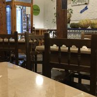 Cute decor at El Fogon Verde in Madrid