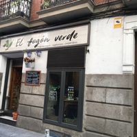 Front of restaurant  at El Fogon Verde in Madrid